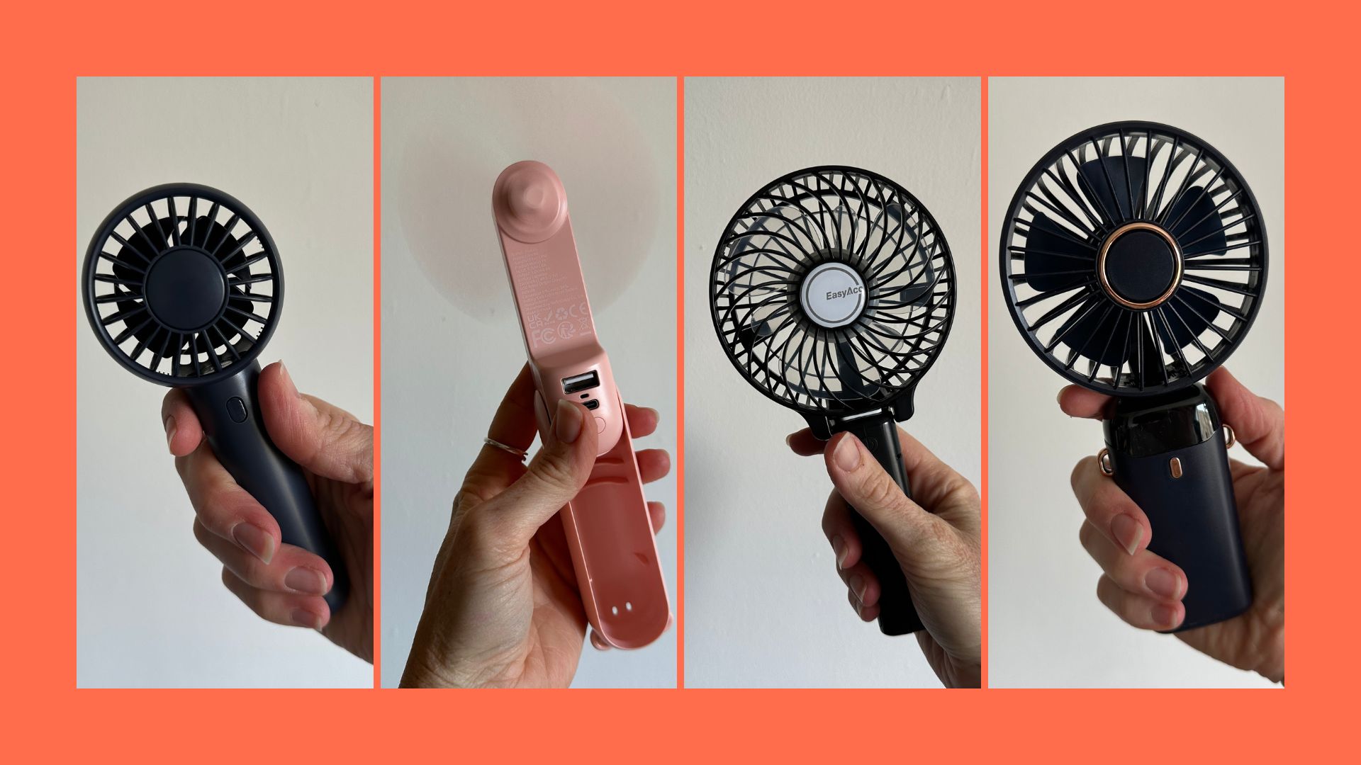 Handheld fans