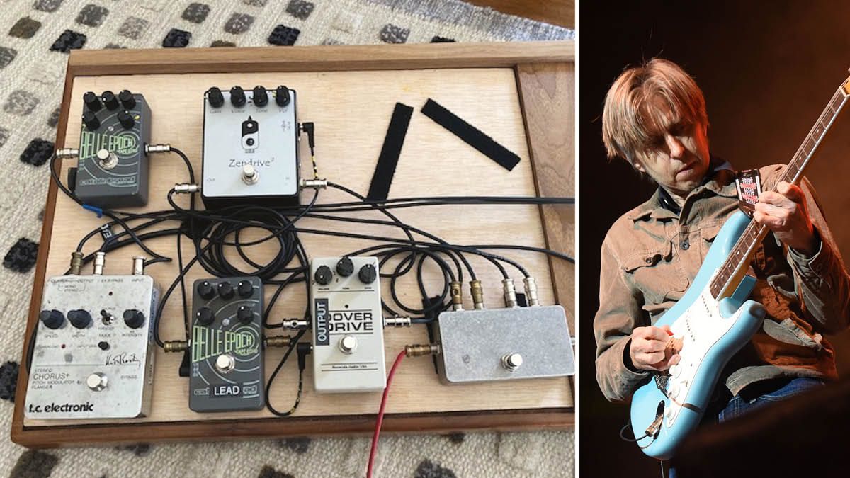 Eric Johnson reveals his at-home pedalboard