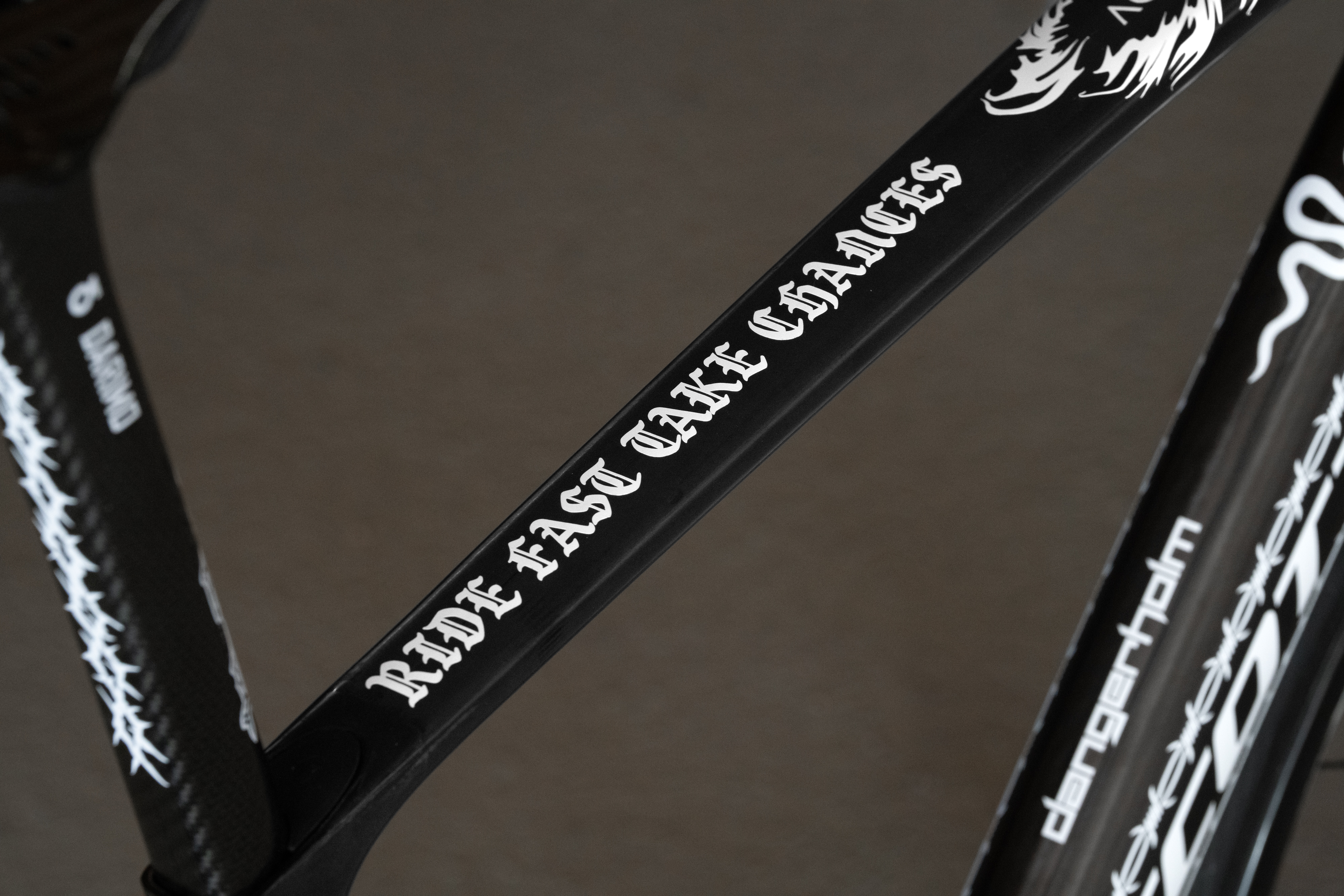 Various studio shots of Dangerholm bike