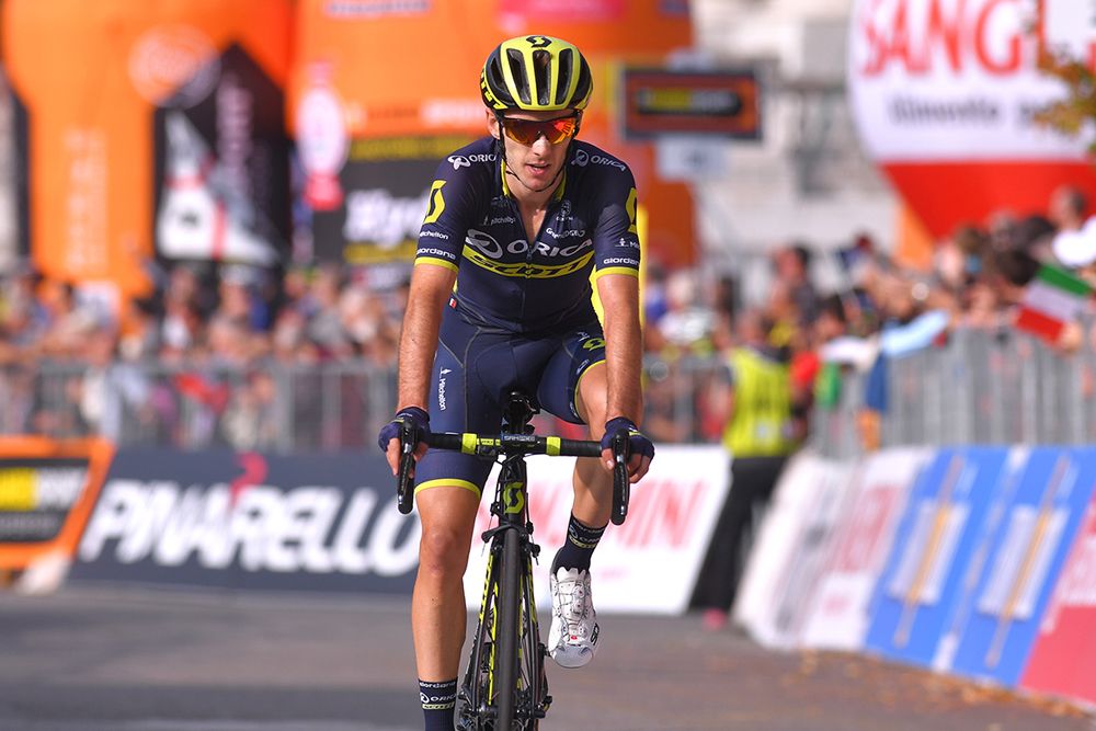 Adam Yates (Orica Scott) finished second at Milano-Torino