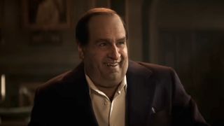 Penguin laughing in this show's trailer.