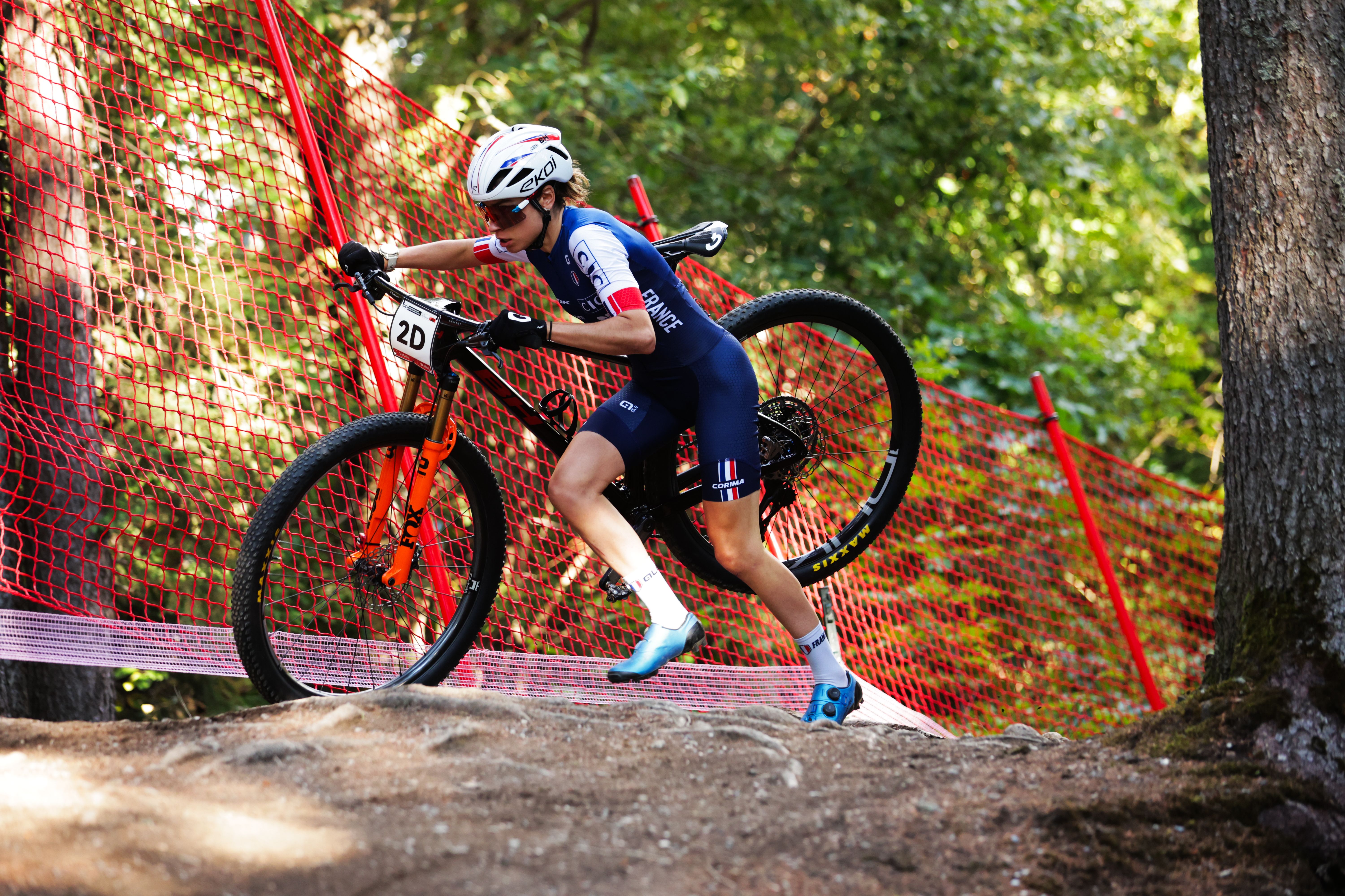 2025 UCI Mountain Bike World Championships - 11 Sep 2025Cycling - 2025 UCI Mountain Bike World Championships - Cross-country Mixed Team Relay - Crans Montana, Valais, Switzerland - Mixed Team Relay - Olivia Onesti (France)By: Ed Sykes/SWpix.com/Shutterstock
