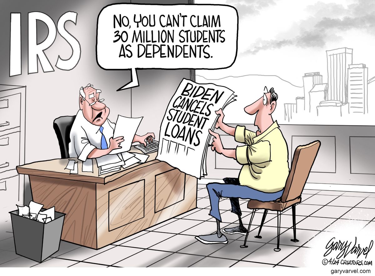 Today's political cartoons - April 10, 2024 - Vimarsana News
