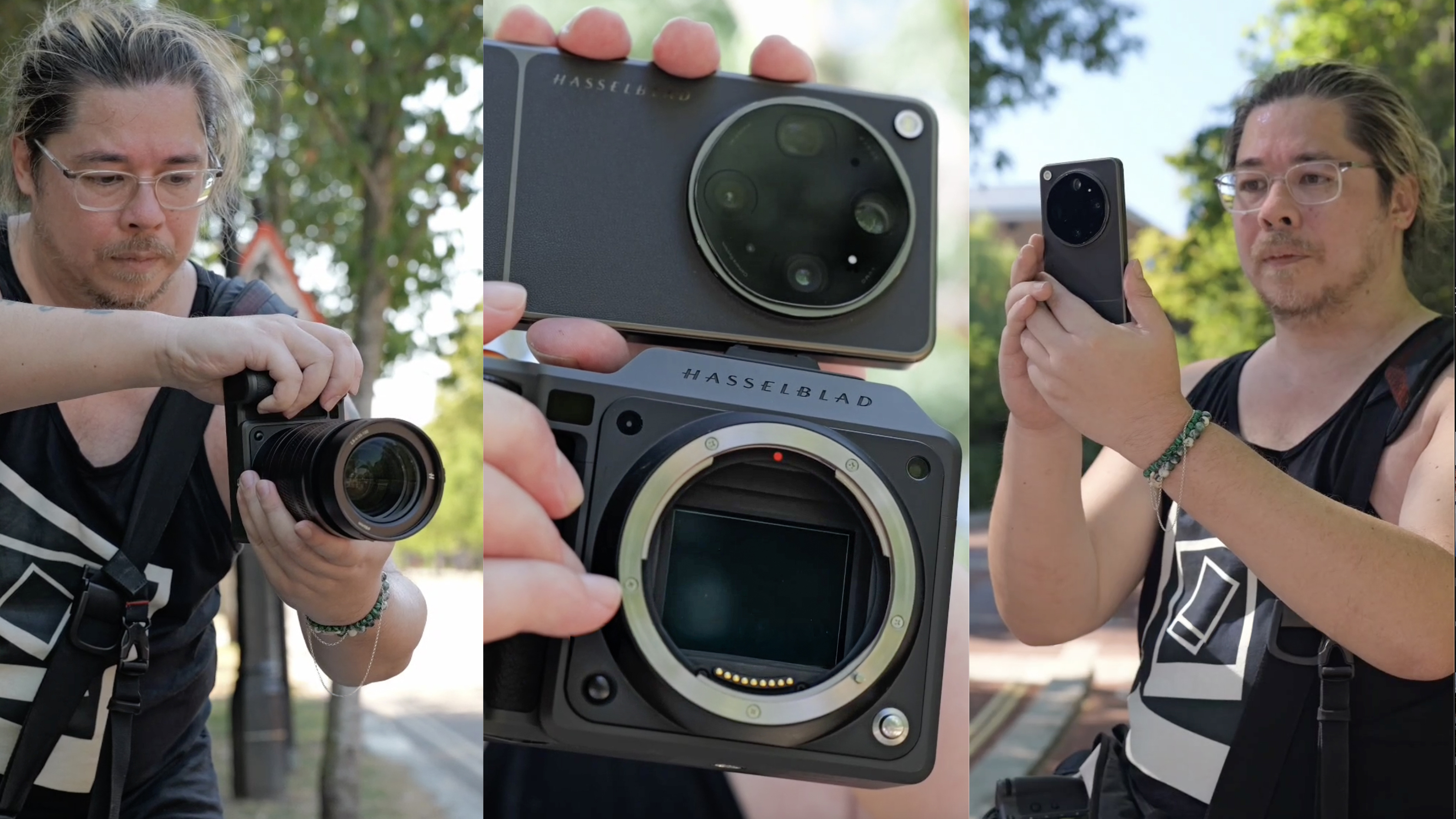 Shootout between the Oppo Find X9 Ultra and Hasselblad X2D II 100C