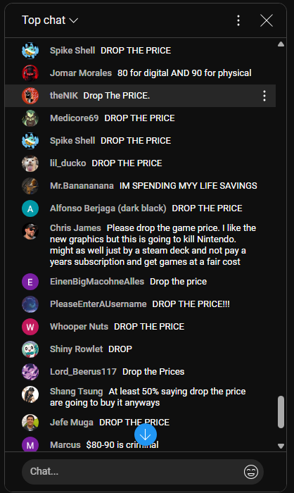 Nintendo Treehouse chat