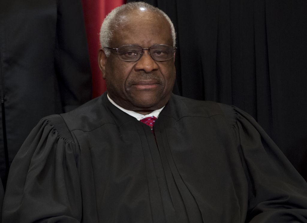 Justice Clarence Thomas.