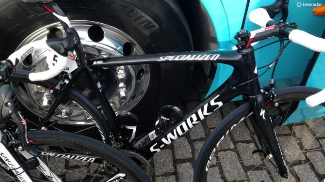 Visually, the new Specialized S-Works Tarmac SL5 is clearly an evolution of the current SL4