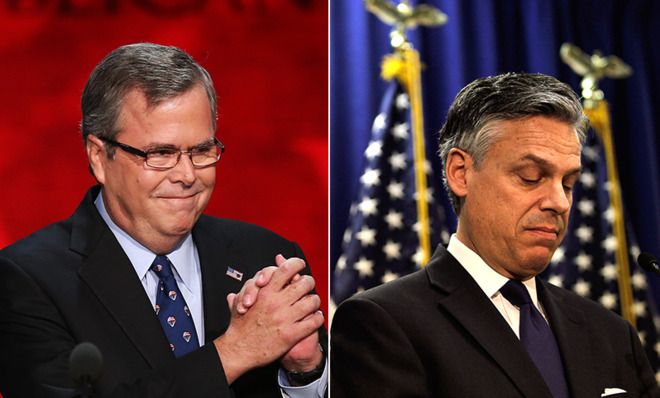 Jeb Bush, Jon Huntsman