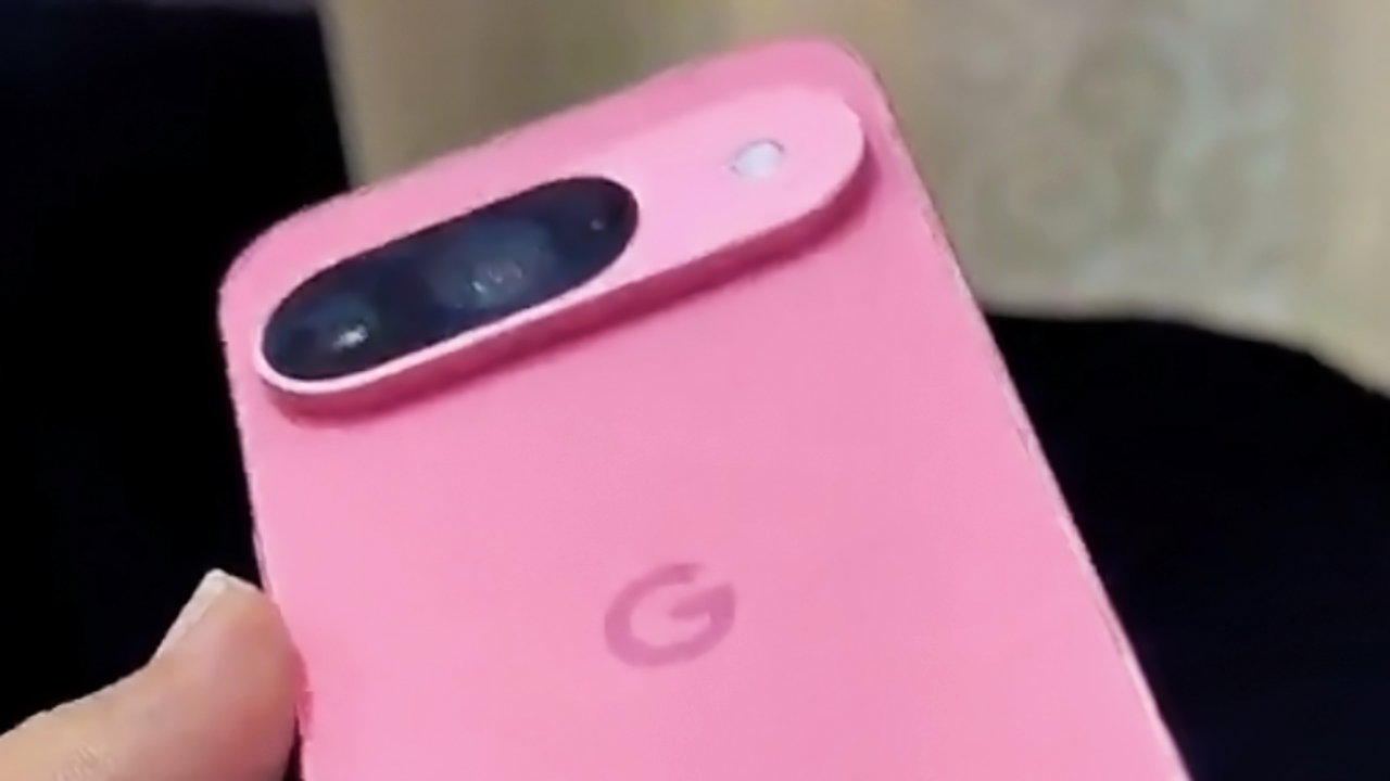 Pink Pixel 9 leak