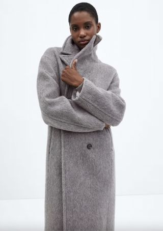 Mango Grey Coat