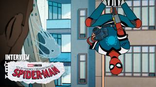 Still from the Disney+ animated series Your Friend Neighborhood Spiderman.