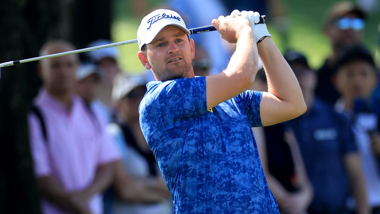 Bernd Wiesberger during the 2023 Dubai Desert Classic