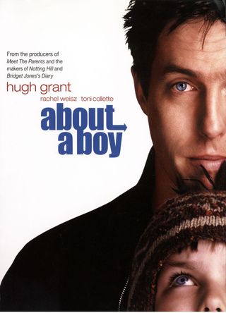 Hugh Grant and Nicholas Hoult in About a Boy.