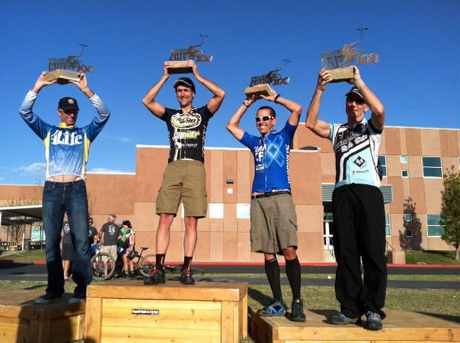 True Grit masters men's podium