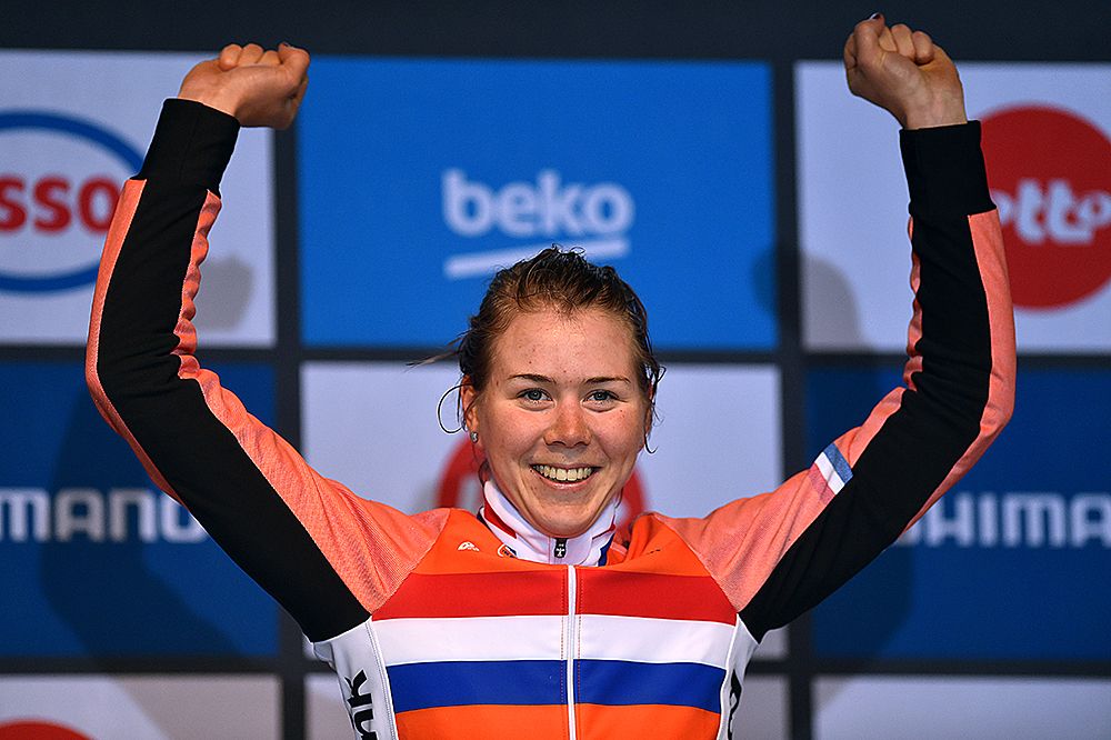 Thalita De Jong (Netherlands) wins the world title