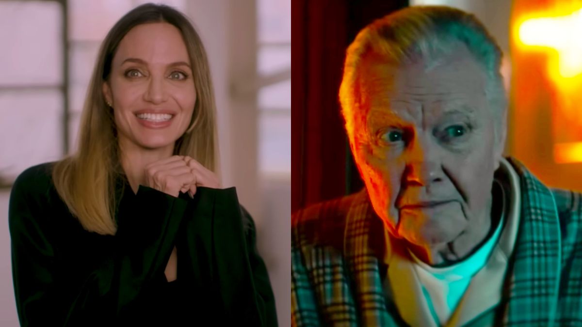 Angelina Jolie and Jon Voight