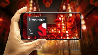 The Snapdragon 4 Gen 2 on a smartphone