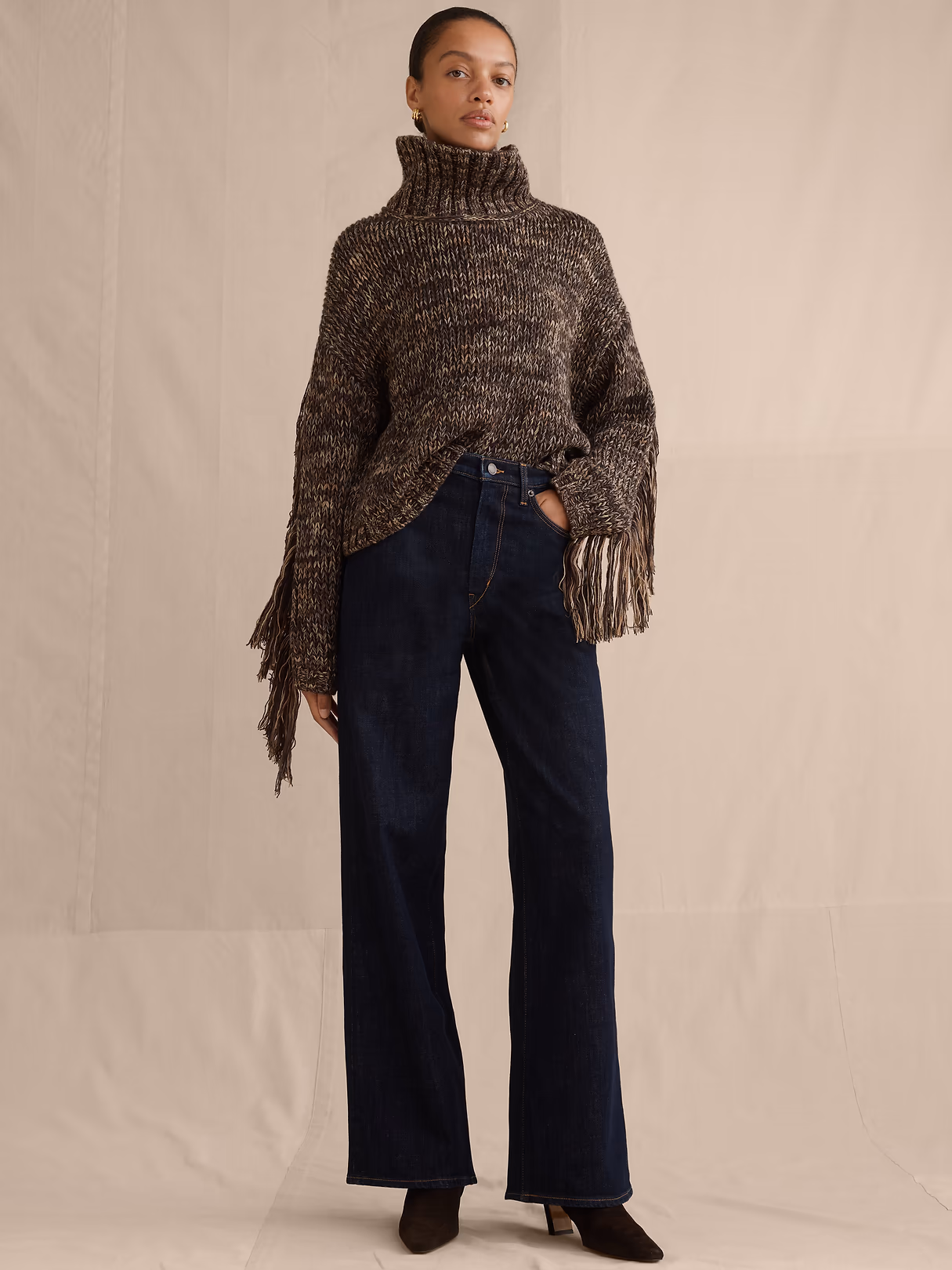 High-Rise Relaxed Wide-Leg Jean