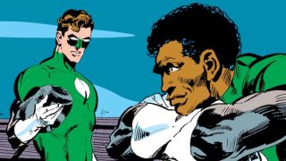 Hal Jordan and John Stewart from DC Comics
