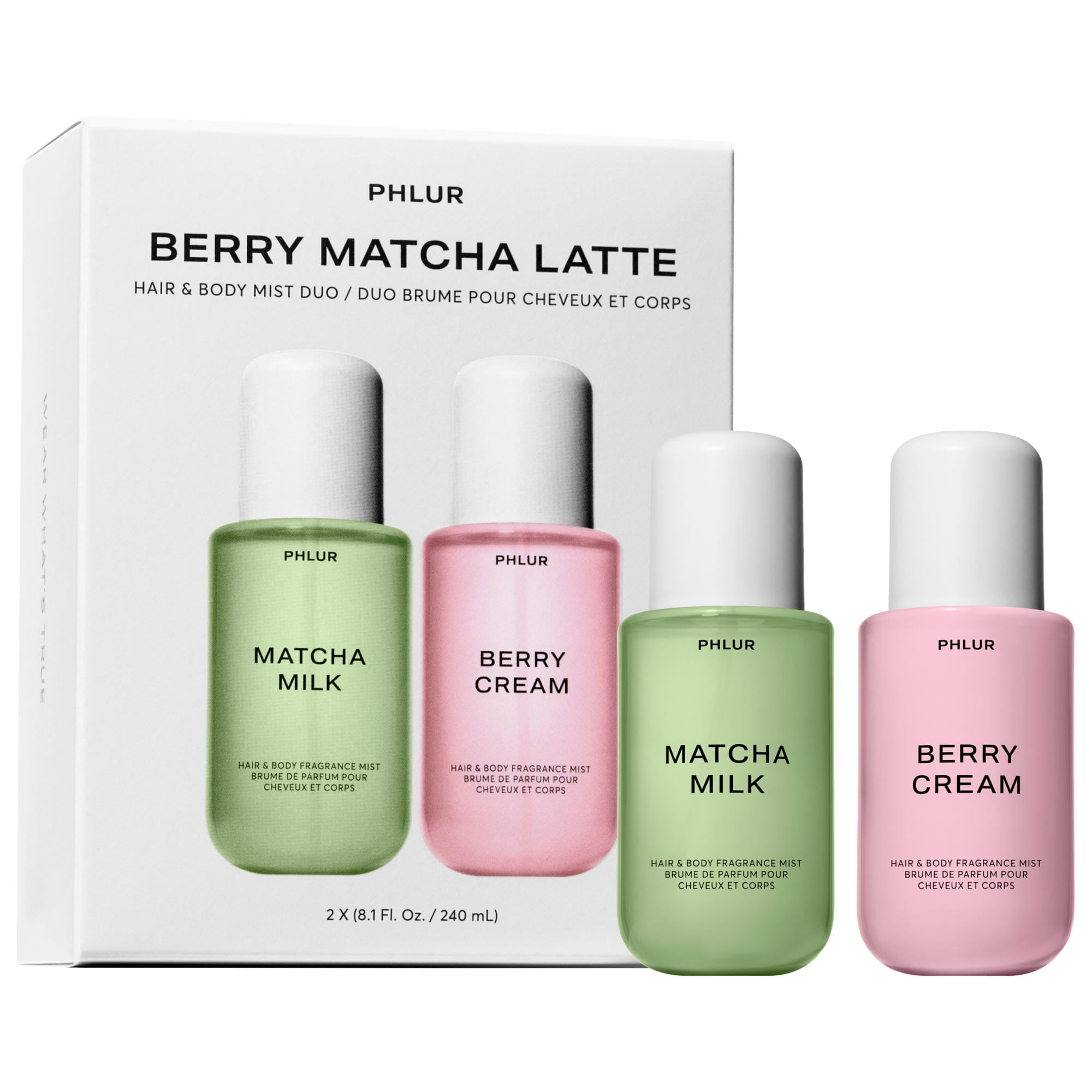 Berry Matcha Latte Set