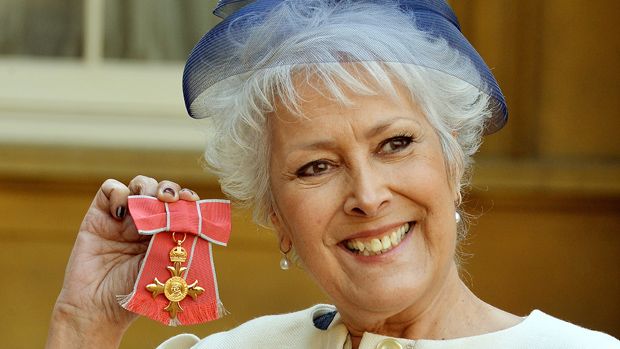 Lynda Bellingham picks up her OBE