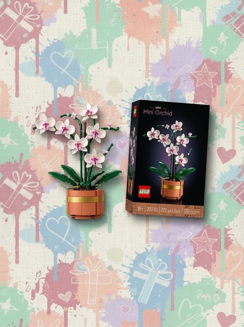 Lego Botanicals Mini Orchid Building Set 10343