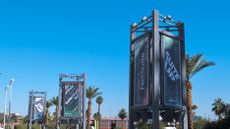 The NetSuite SuiteWorld branding pictured at Caesar's Palace, Las Vegas, 2023