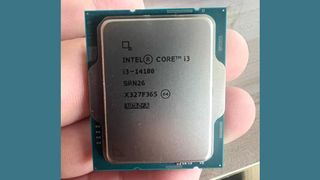 Intel Core i3-14100 QS listing