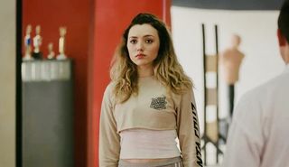 Peyton List as Tory Nichols in Cobra Kai