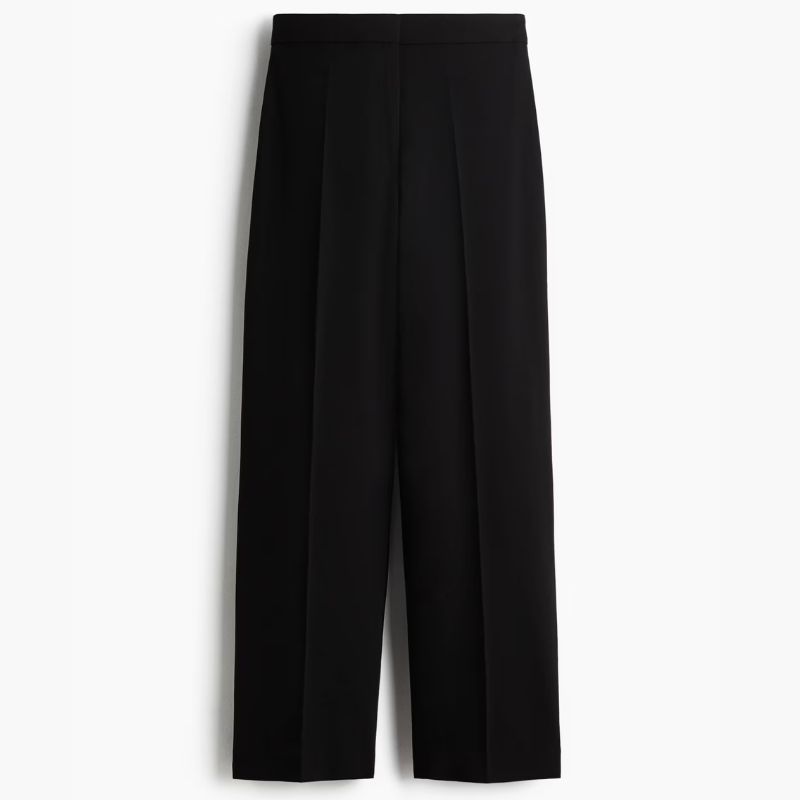 H&amp;M black suit trousers