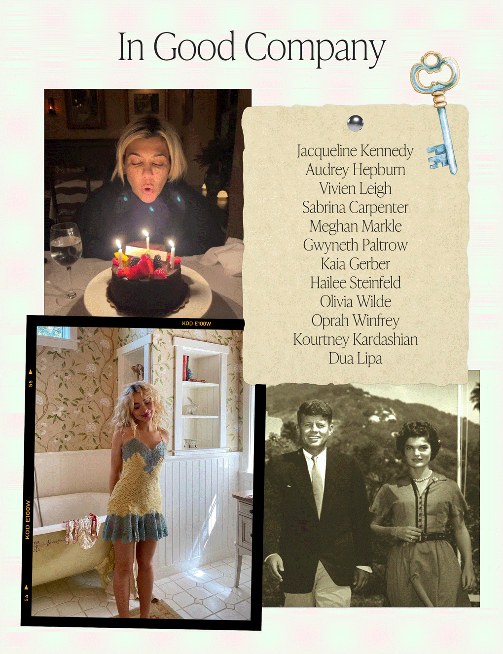 a collage of photos taken at the San Ysidro Ranch in Santa Barbara