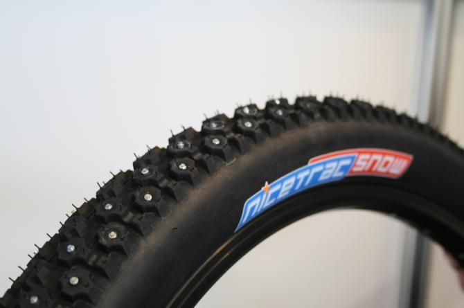 Nicetrac studded snow tyres, we wish we had a pair last winter