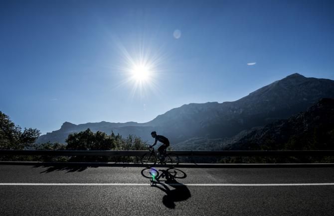 The riders at Team Sky enjoy the January sun in Mallorca