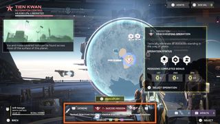 Helldivers 2 select difficulty level on planet map