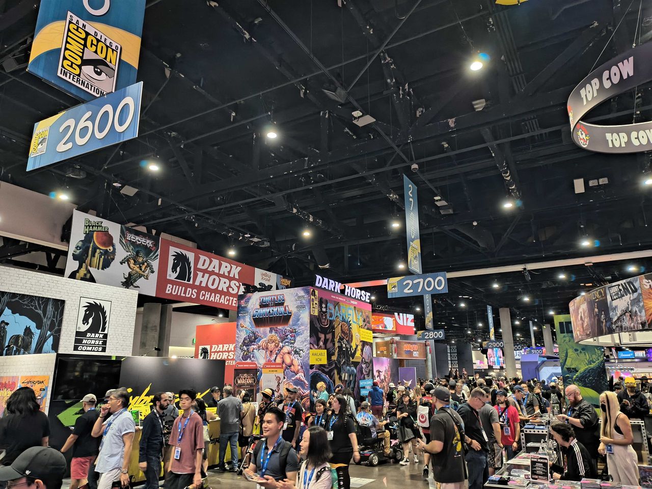 A busy convention