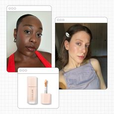 Editors testing SHEGLAM concealer