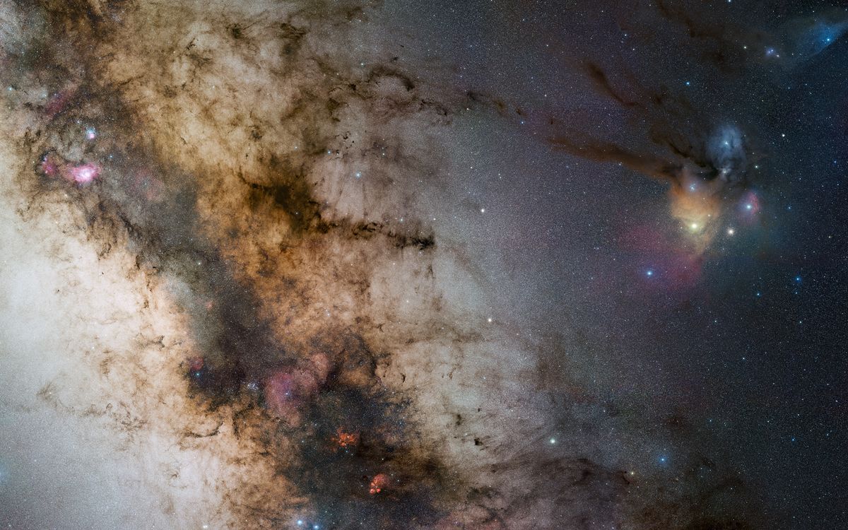 340-Million Pixel Starscape from Paranal Space Wallpaper | Space