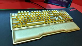 24-Karat Gold Plated XPG Summoner Keyboard