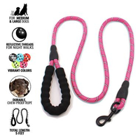 Otis &amp; Claude Reflective Rope Leash |RRP: $11.99 | Now: $6.49 | Save: $5.50 (46%) at EntirelyPets