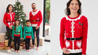 Society 8 matching family Christmas jumpers