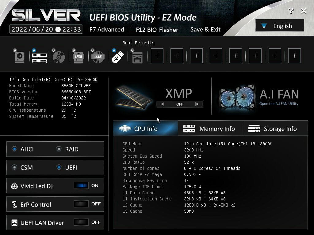 Biostar B660M Silver