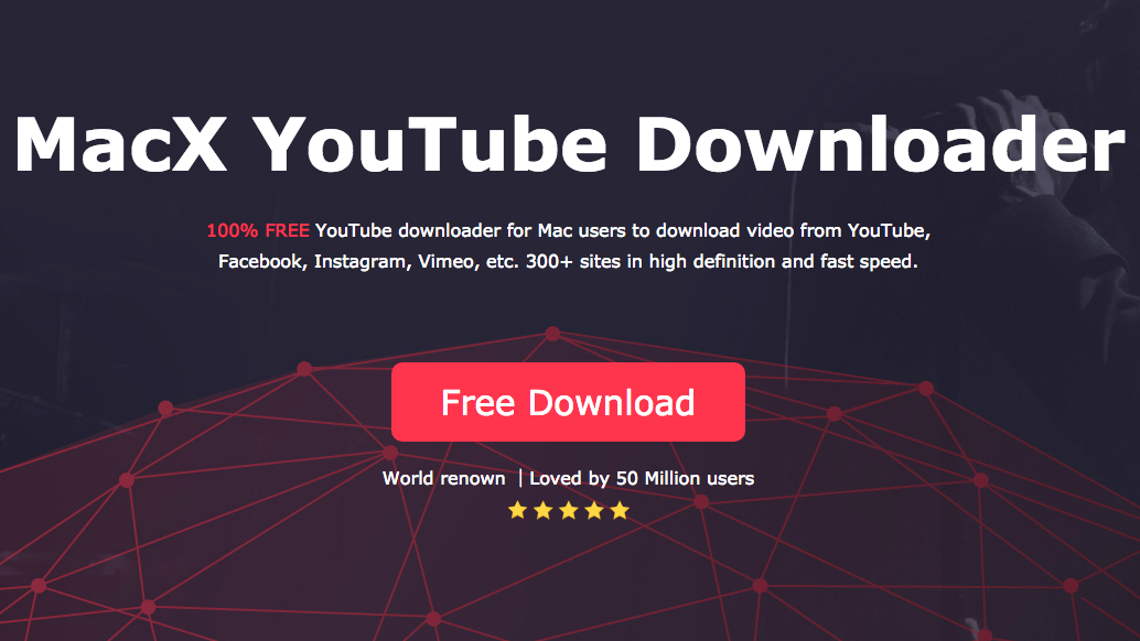 Macx YouTube Downloader for Mac.