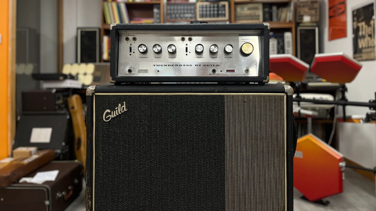 John Paul Jones Guild Thunderbass amplifier
