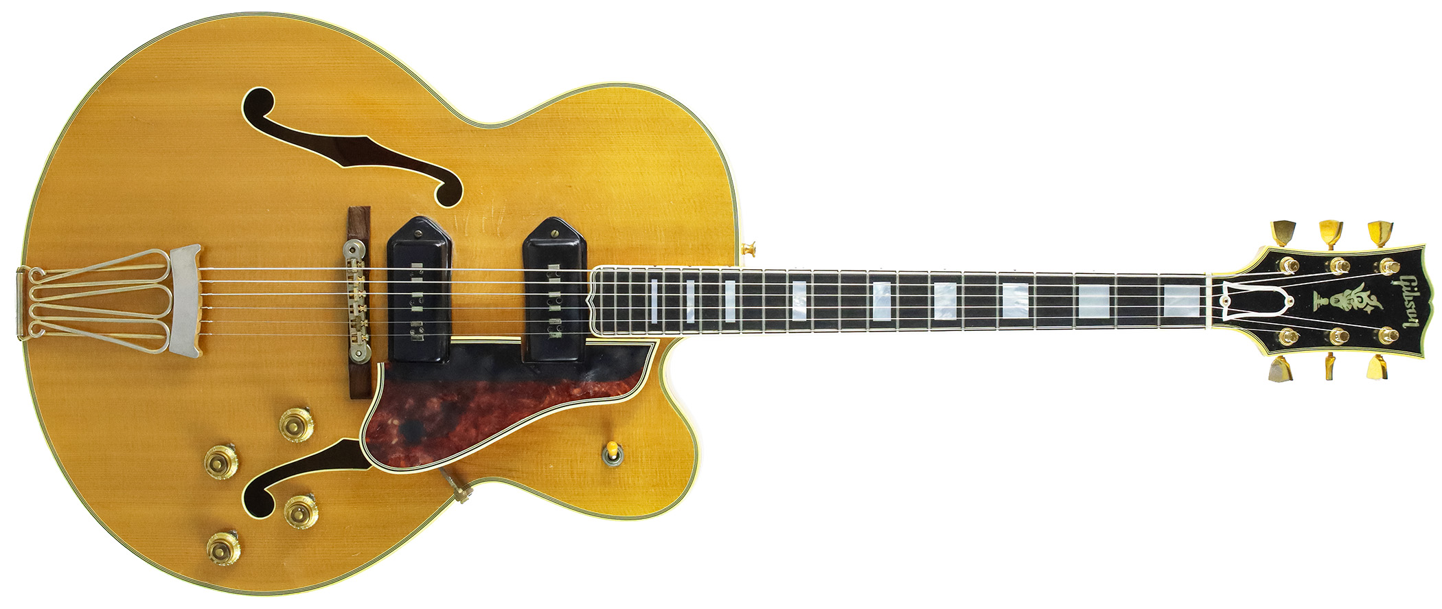 A 1957 Gibson Byrdland: A classic example of the blond thinline archtop that paved the way for the ES-335