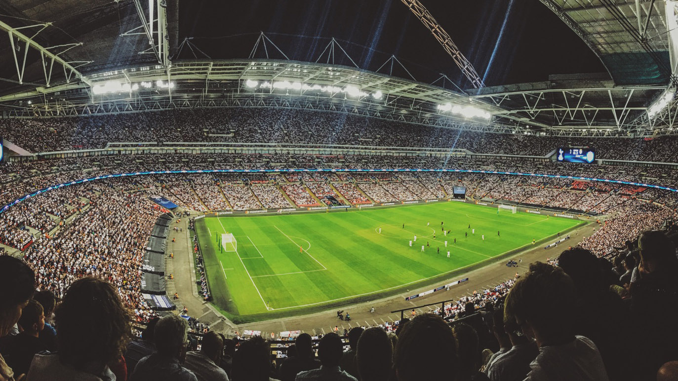 A sporting stadium.