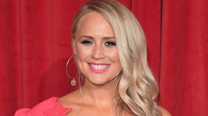 : Amy Walsh attends the British Soap Awards at The Lowry Theatre on June 01, 2019 in Manchester, England.