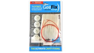 Packet of GeeFix plasterboard fixings