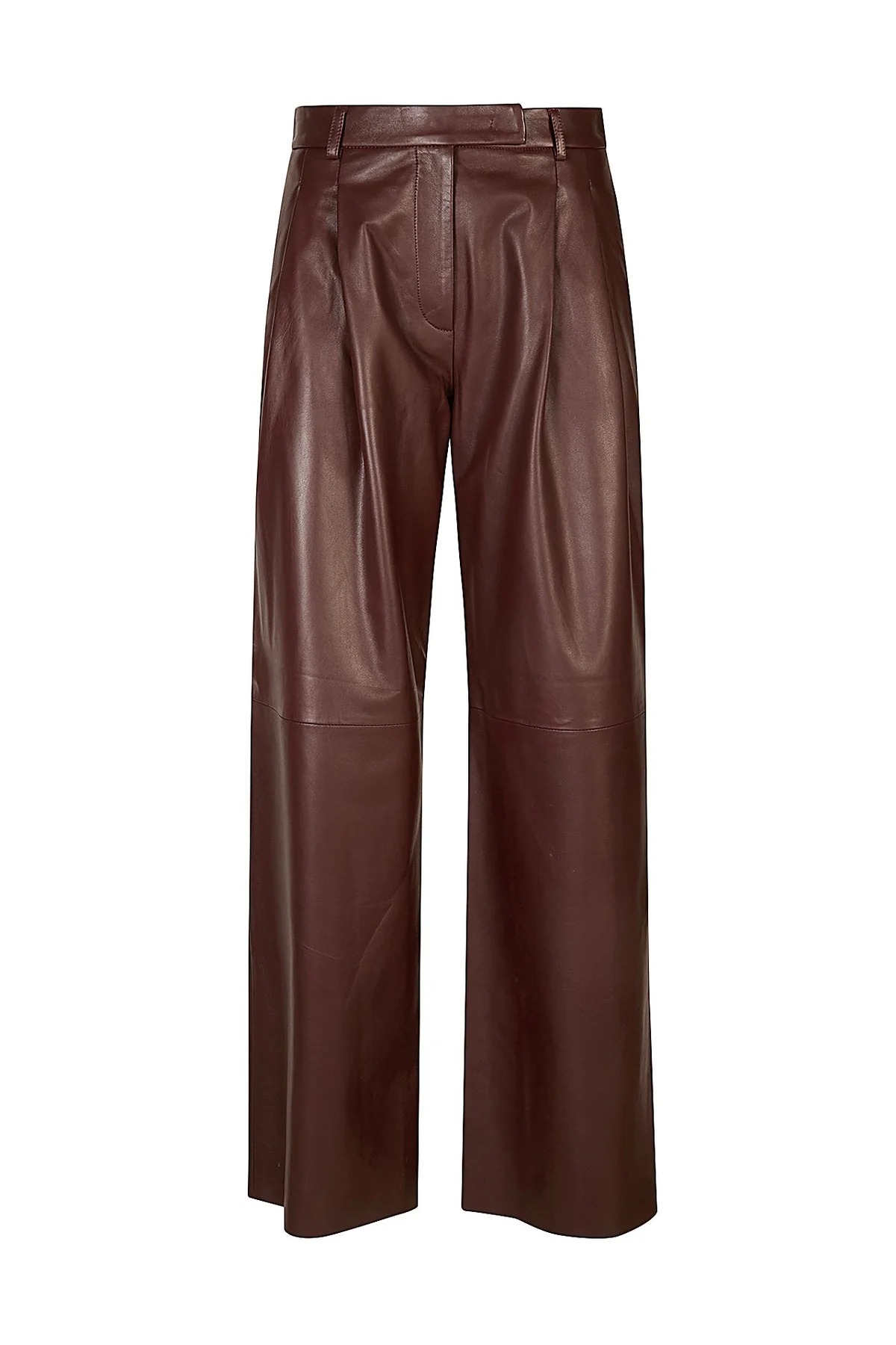 Leather Trousers With Pences