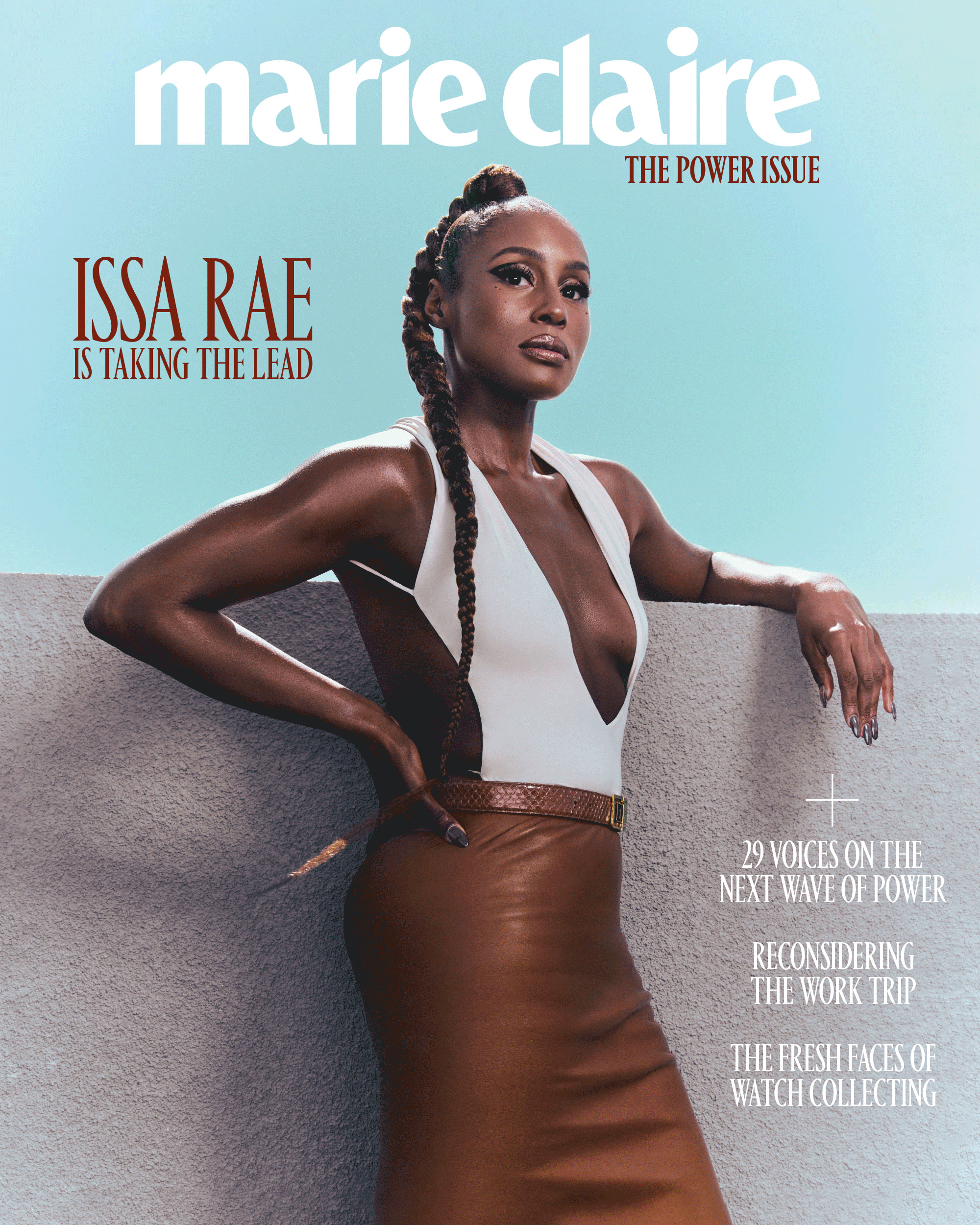 The November 2023 Power Issue covered by Issa Rae