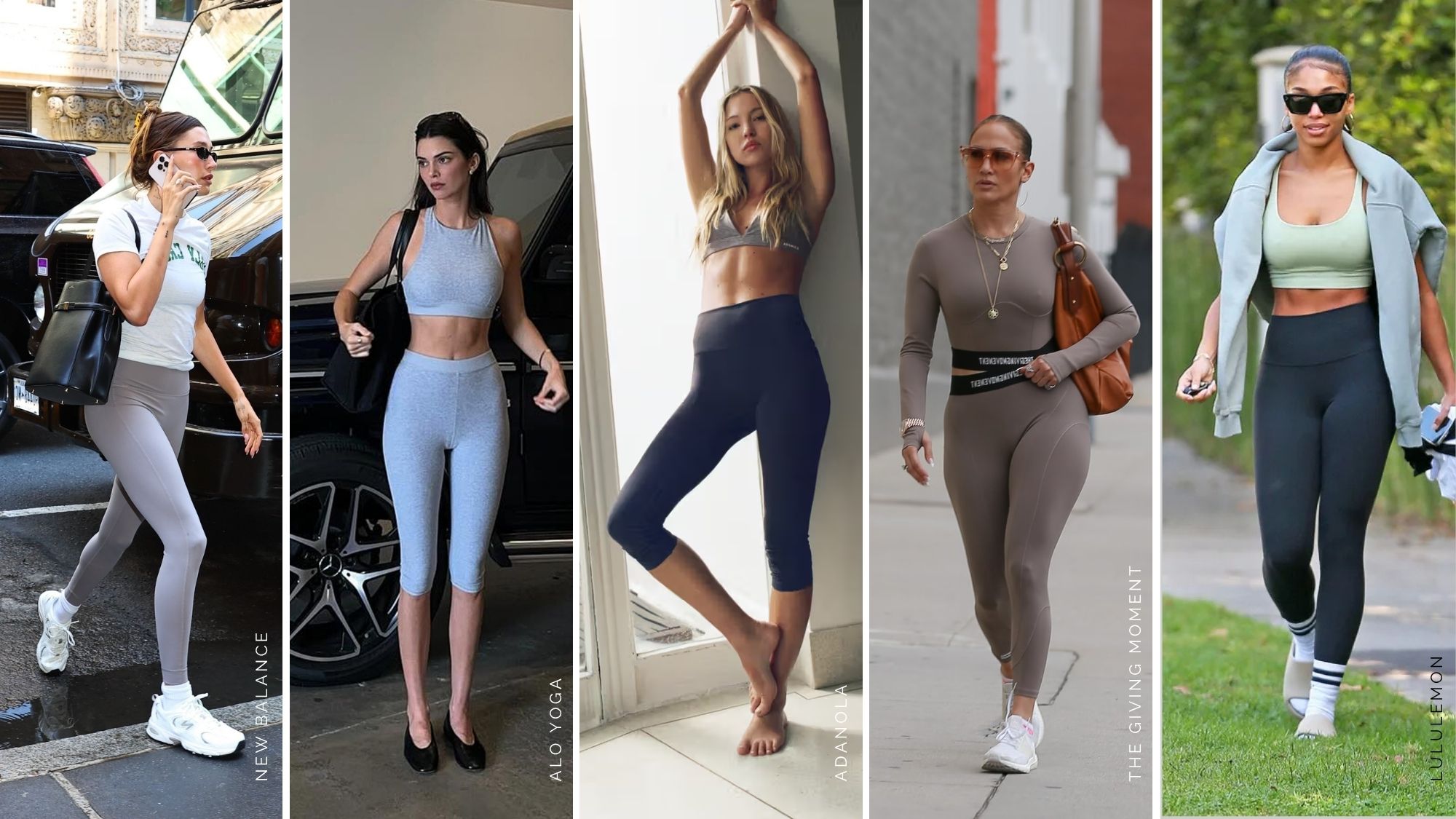 Celebrity approved activewear: Hailey Bieber, Kendall Jenner, Lila Moss, J Lo and Lori Harvey